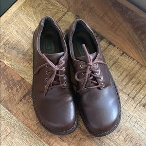 Men’s Dark Brown Leather Borne Lace-Up Shoe